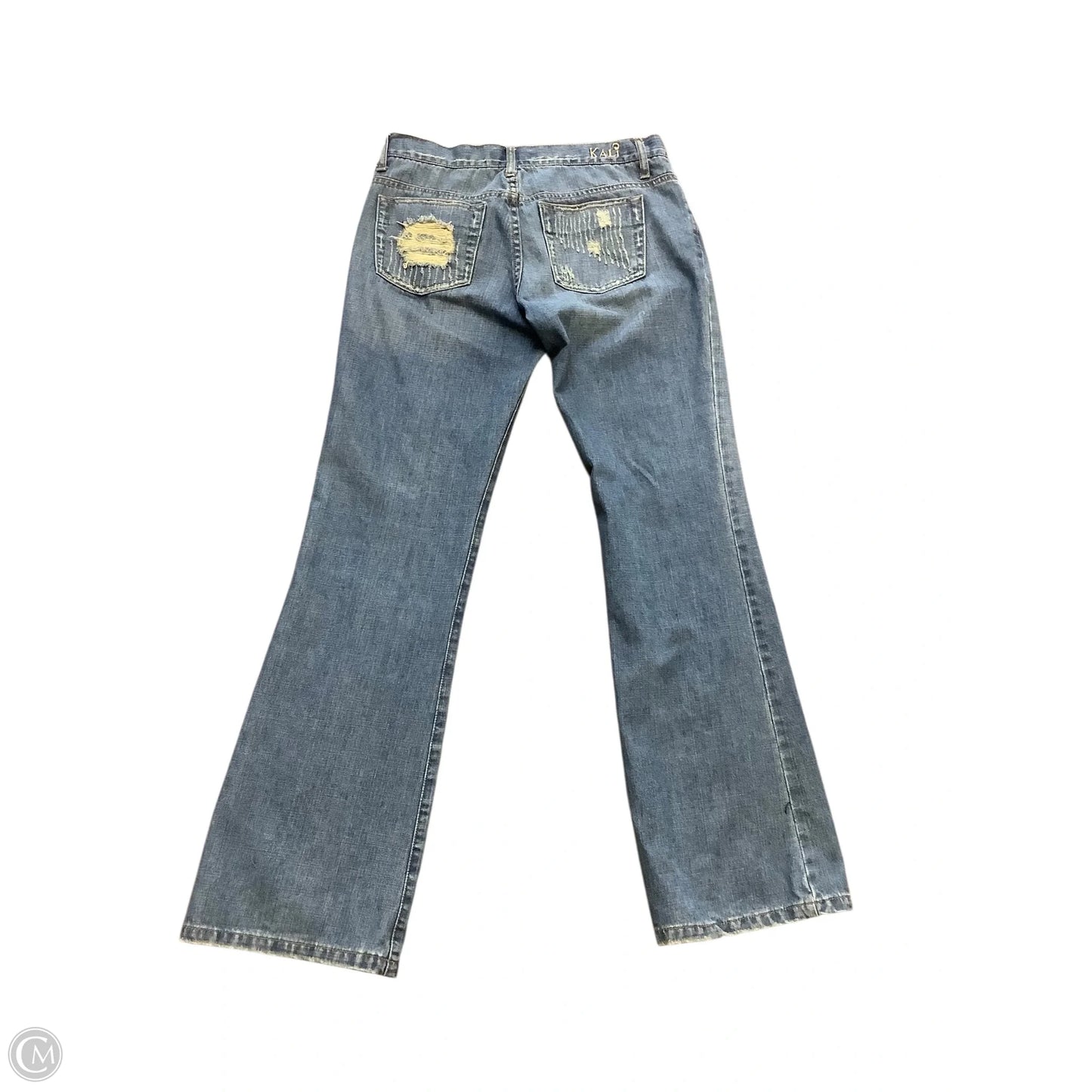 Jeans Straight By Cmc In Blue Denim, Size: 12