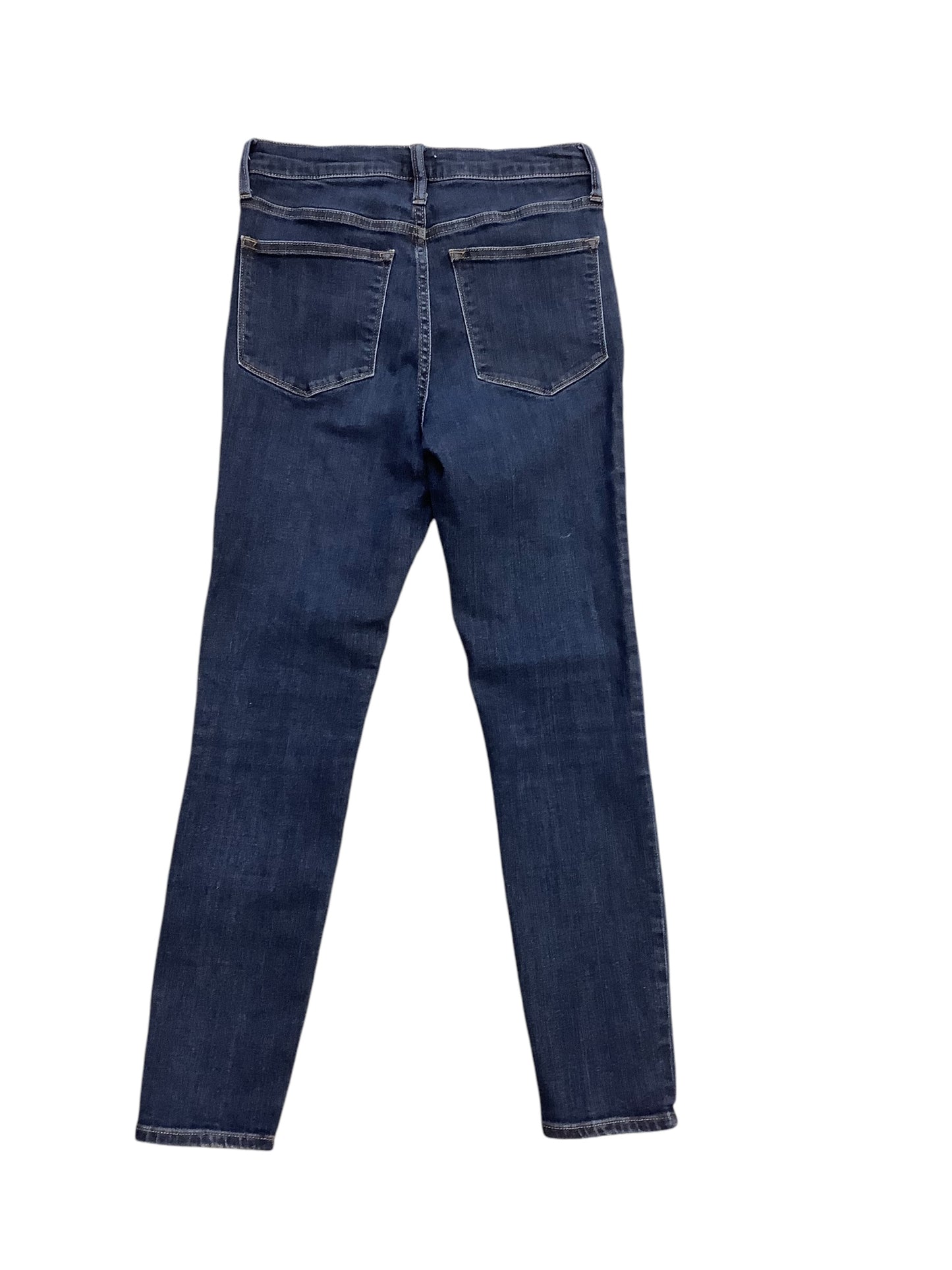 Jeans Skinny By J. Crew In Blue Denim, Size: 4