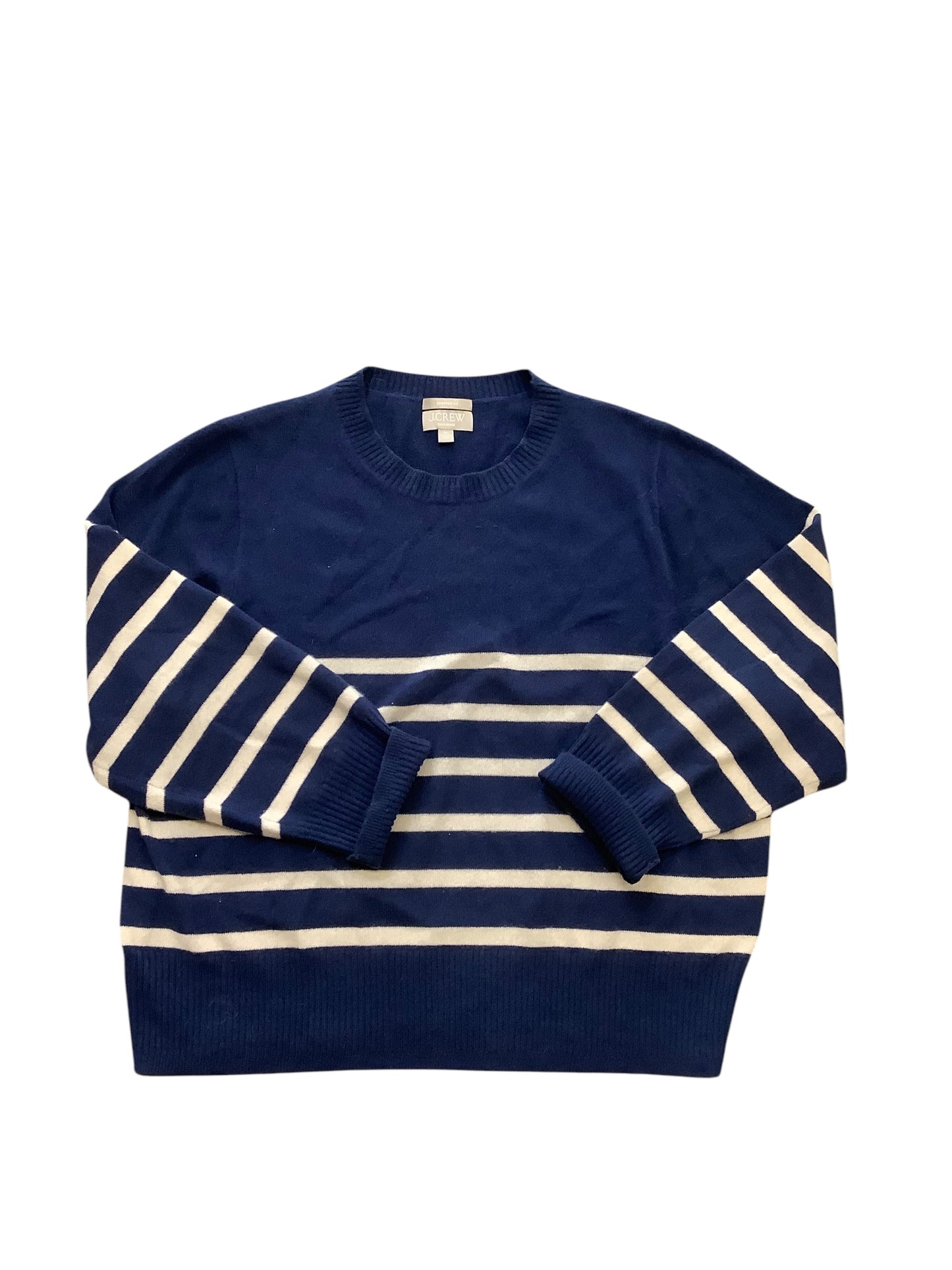 Sweater Cashmere By J. Crew In Blue, Size: 3x