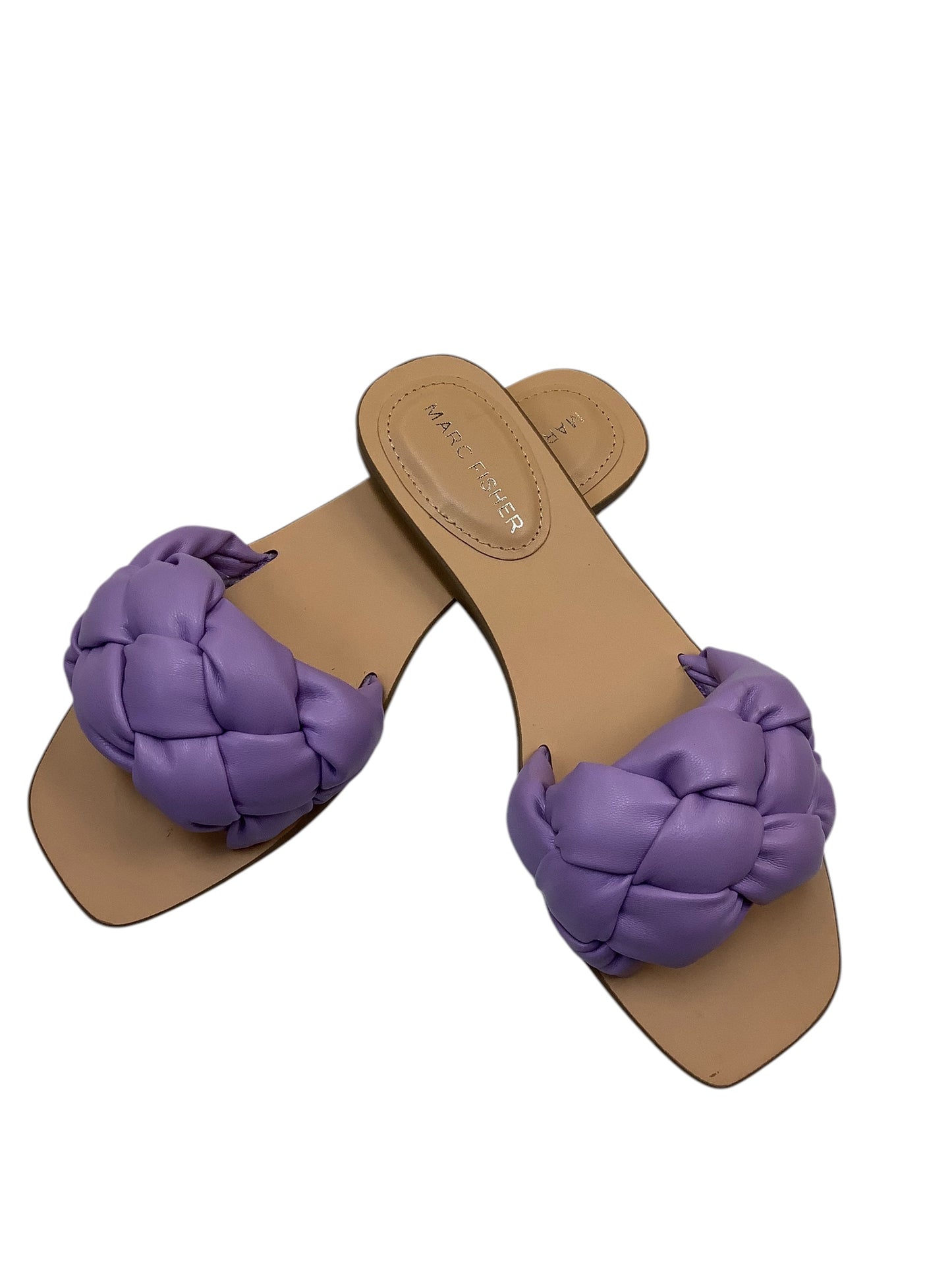 Sandals Flats By Marc Fisher In Purple, Size: 7