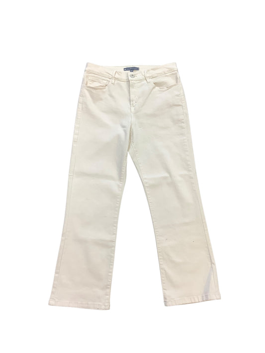 Jeans Straight By Elliott Lauren In Cream, Size: 6