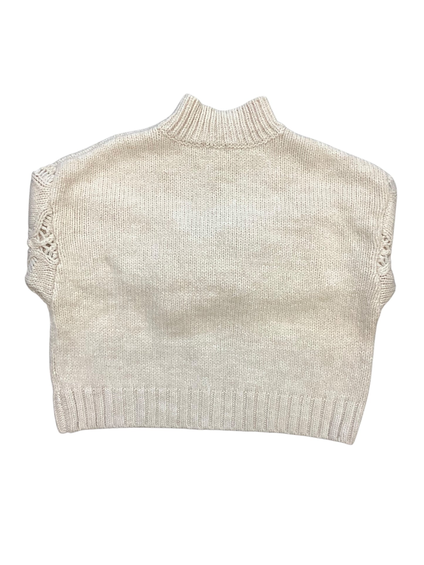 Sweater By Skies Are Blue In Cream, Size: M