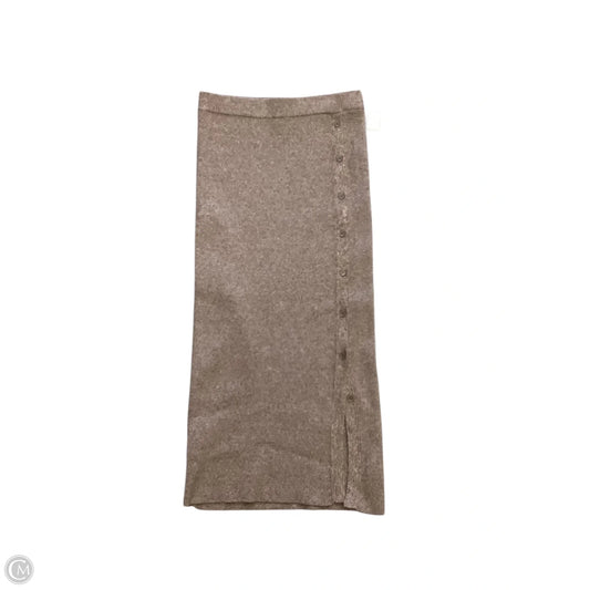 Skirt Midi By Cmb In Brown, Size: S