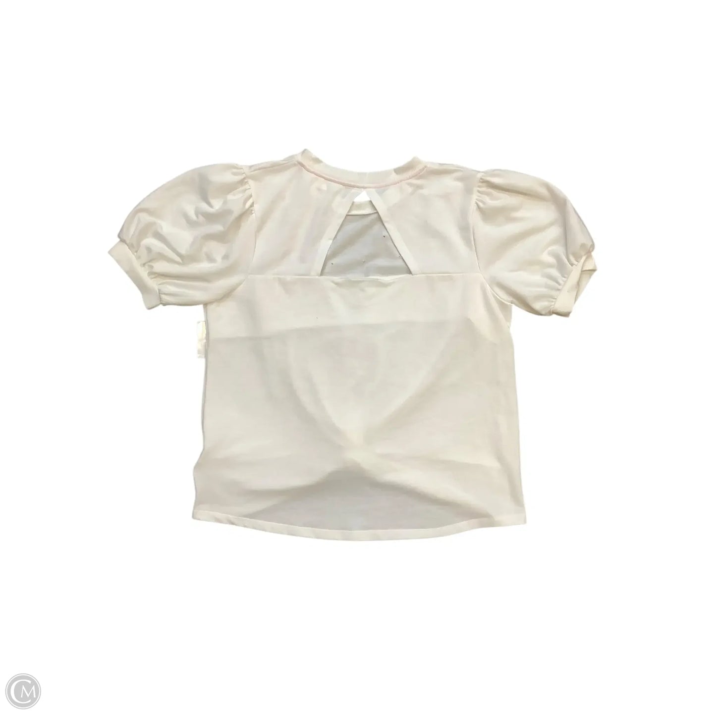 Top Short Sleeve Basic By Clothes Mentor In White, Size: Xl