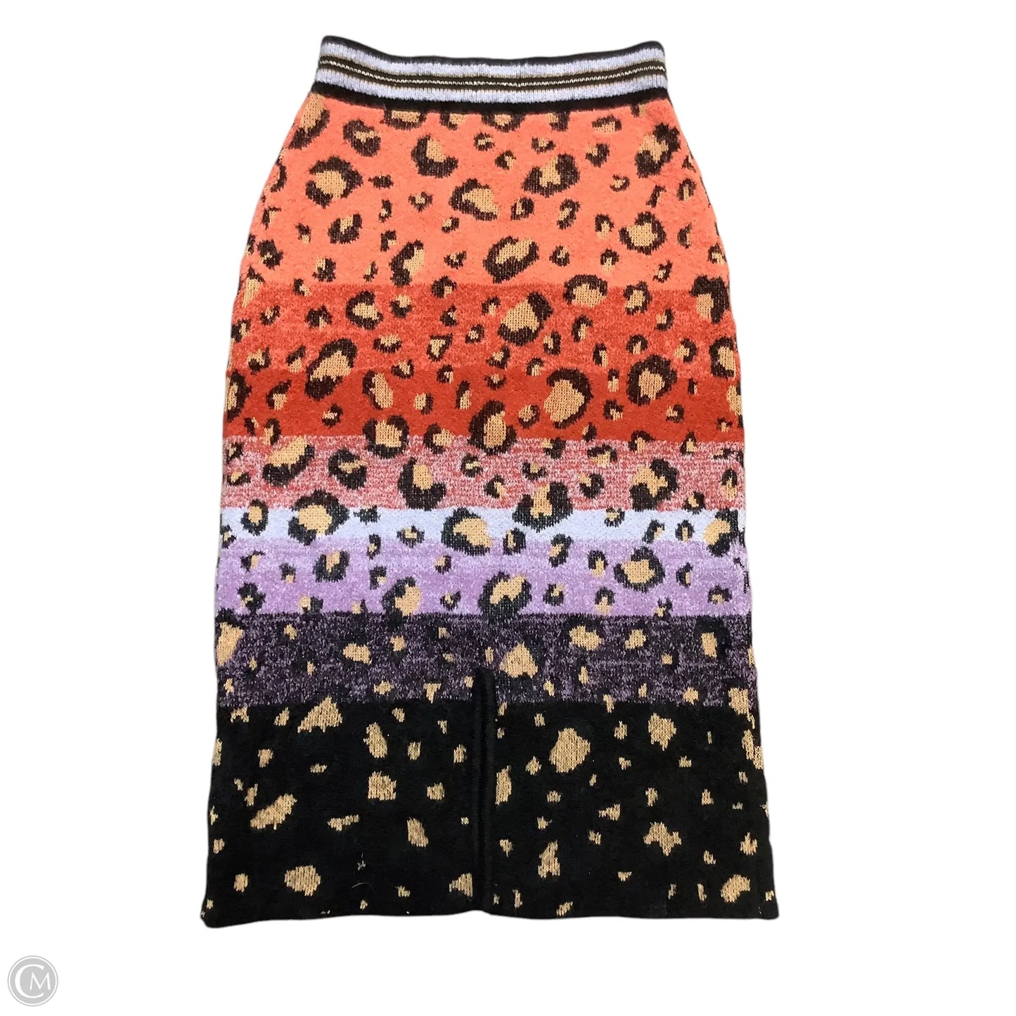 Skirt Midi By Maeve In Orange, Size: S