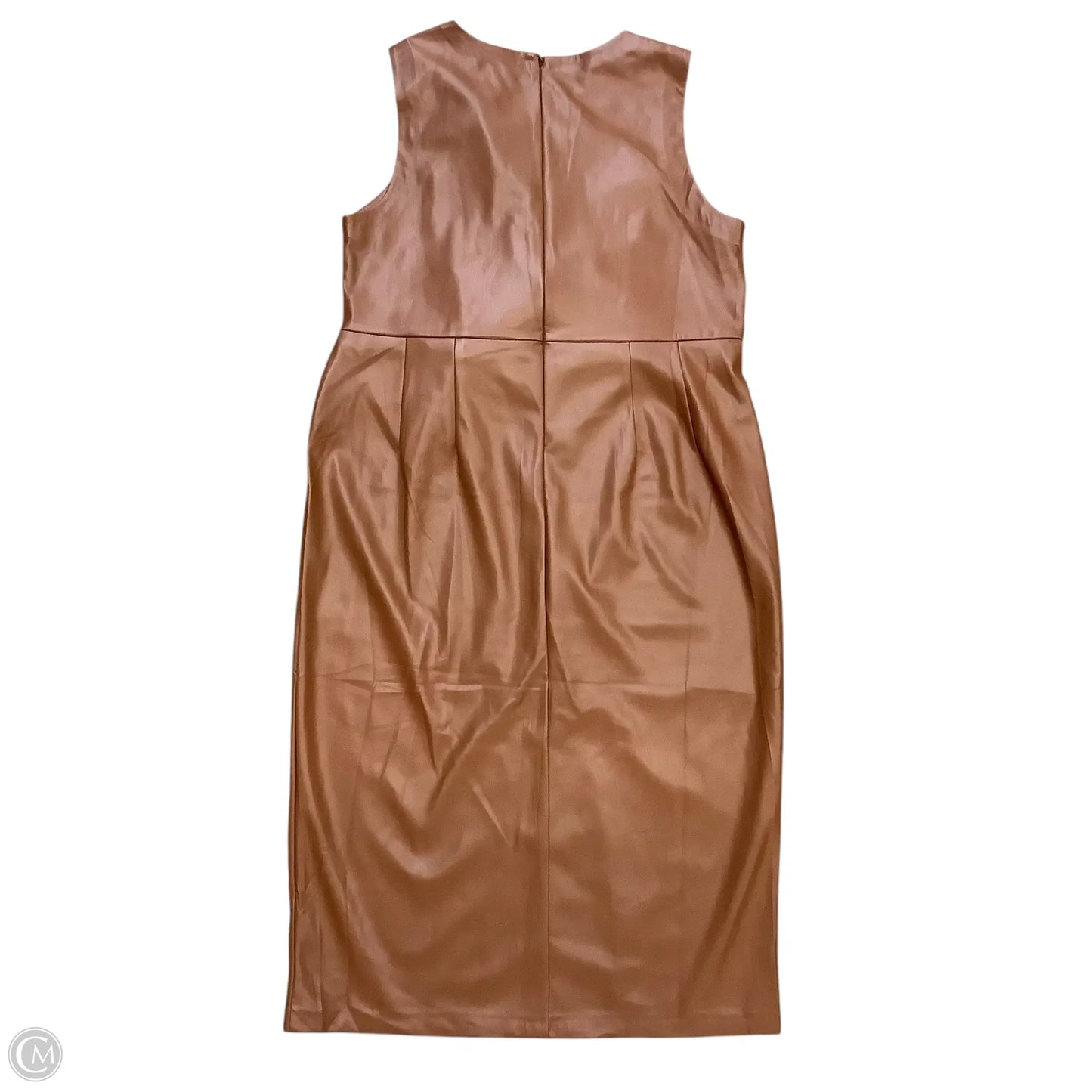 Dress Party Midi By Eloquii In Brown, Size: 18