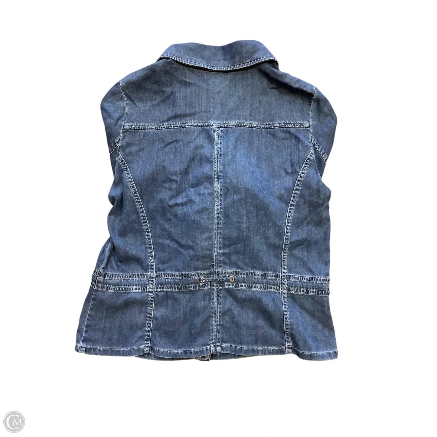 Jacket Other By White House Black Market In Blue Denim, Size: L