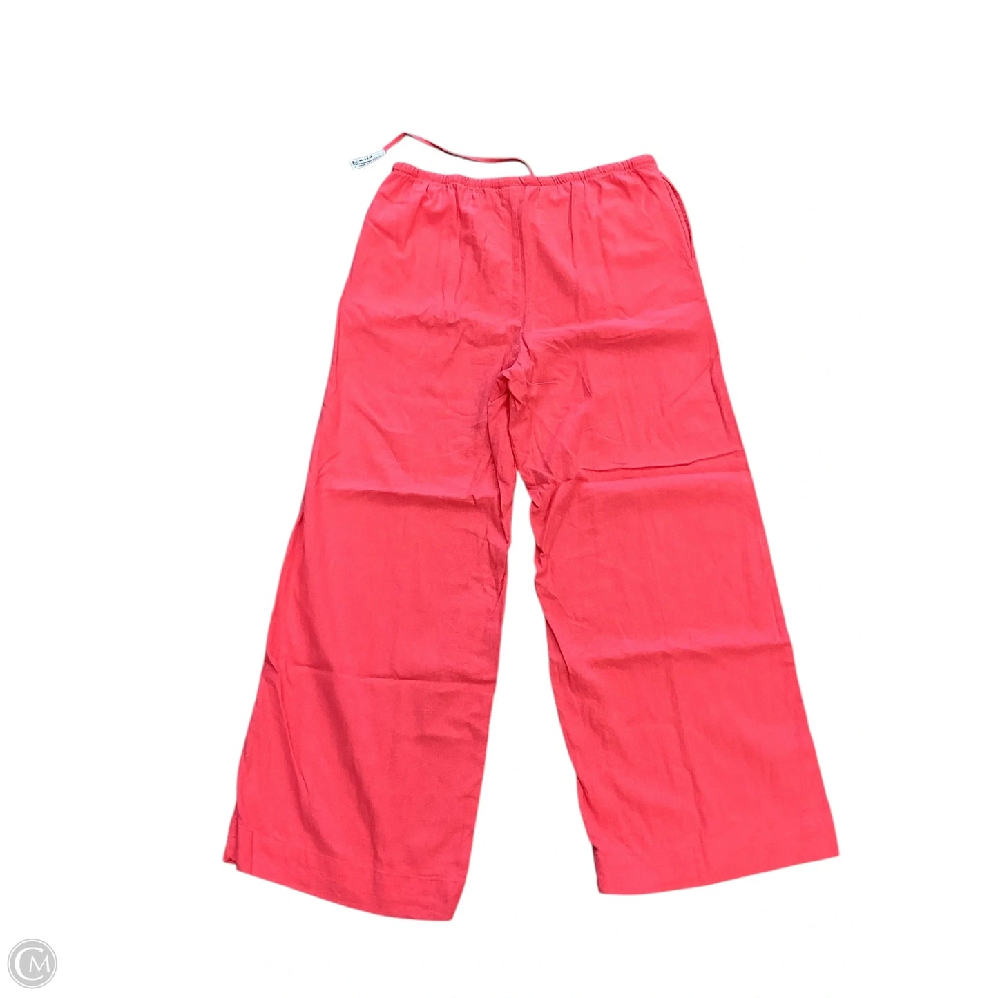 Pants Linen By A New Day In pink colored, Size: Xl