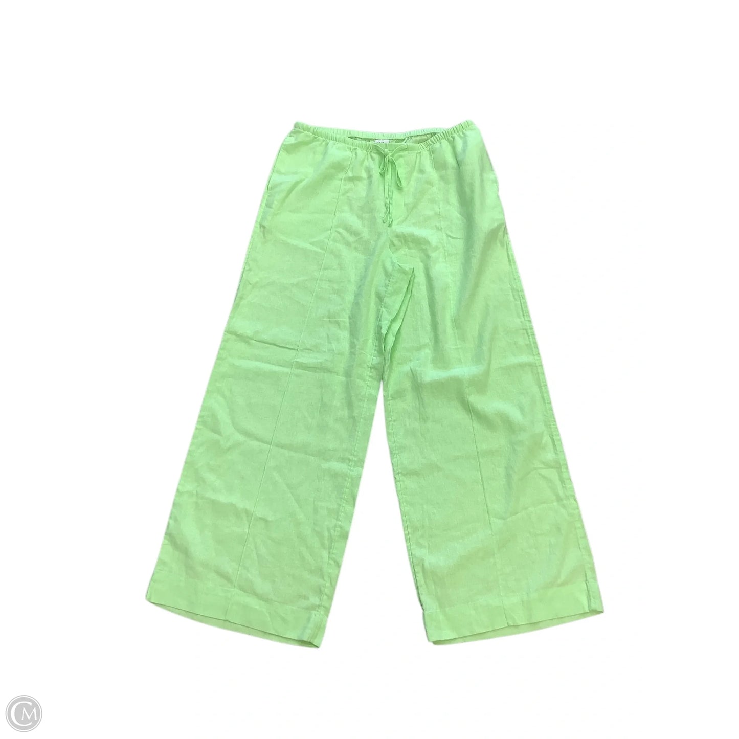 Pants Linen By A New Day In green-colored, Size: Xl