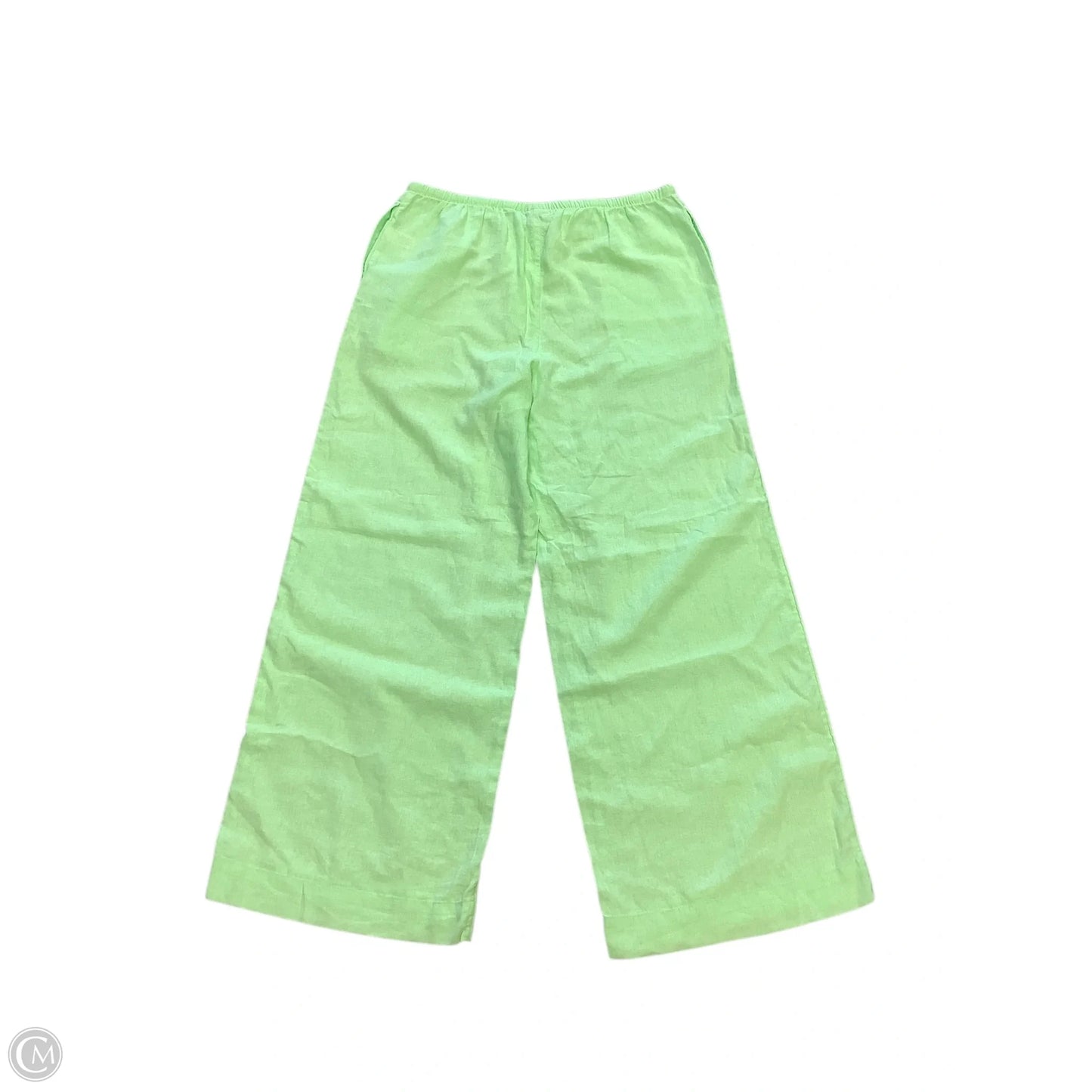 Pants Linen By A New Day In green-colored, Size: Xl