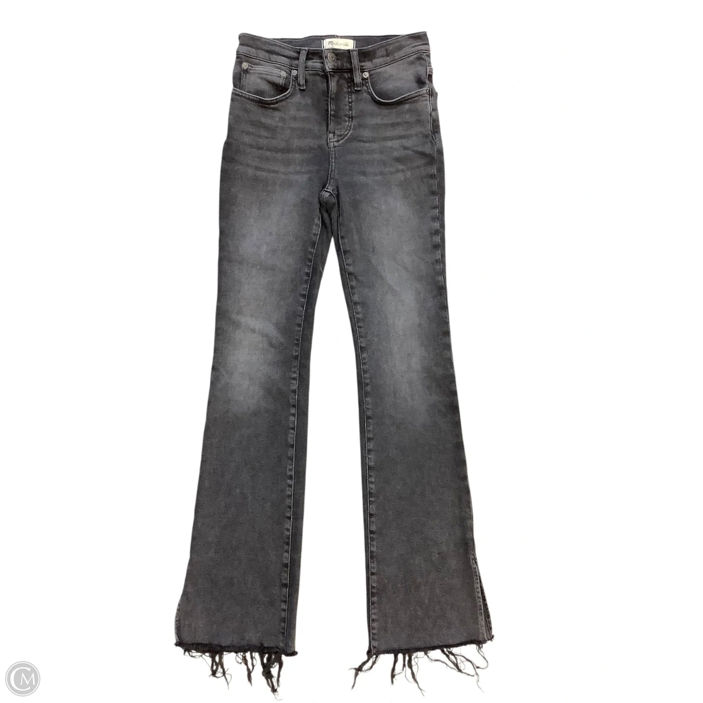 Jeans Straight By Madewell In Black, Size: 2