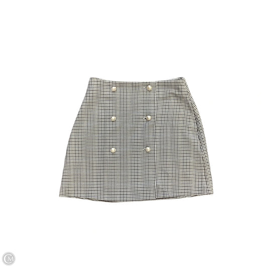 Skirt Mini & Short By Asos In Plaid Pattern, Size: 10