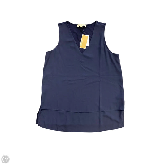 Top Sleeveless Basic By Michael By Michael Kors In Blue, Size: L