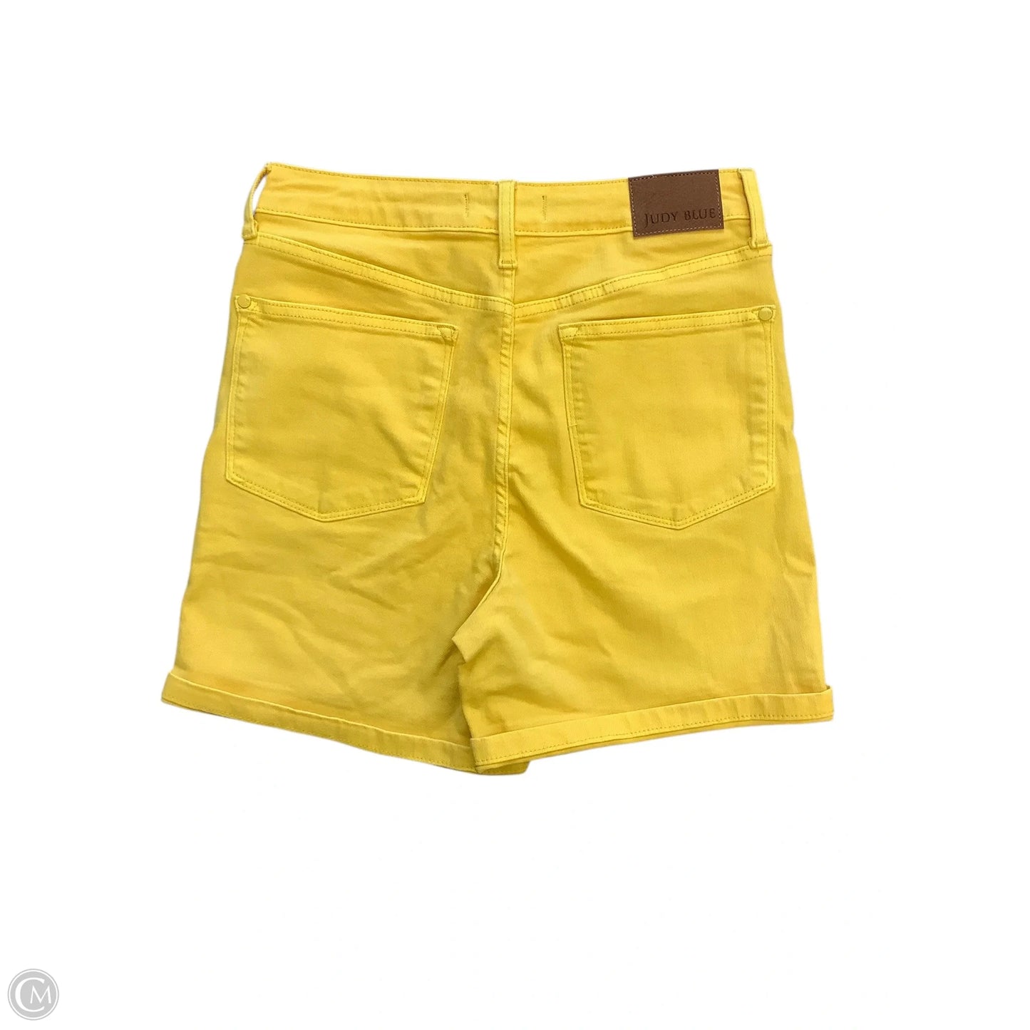 Shorts By Judy Blue In Yellow, Size: L