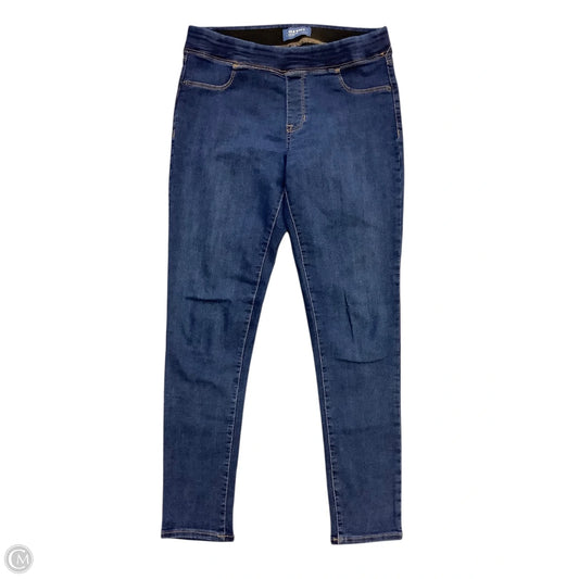 Jeans Skinny By Old Navy In Blue Denim, Size: 10