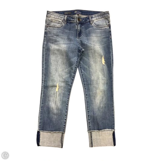 Jeans Skinny By Kut In Blue Denim, Size: 8