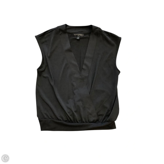 Top Sleeveless Basic By Banana Republic In Black, Size: Xs