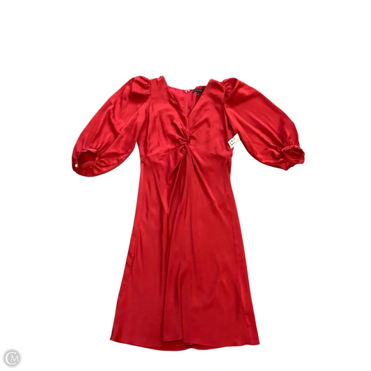 Dress Party Long By Banana Republic In Red, Size: 8