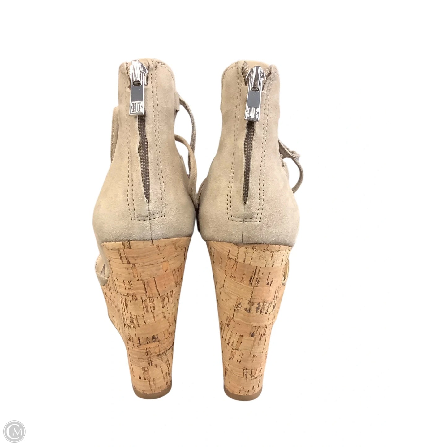 Shoes Heels Wedge By Ivanka Trump In Tan, Size: 9