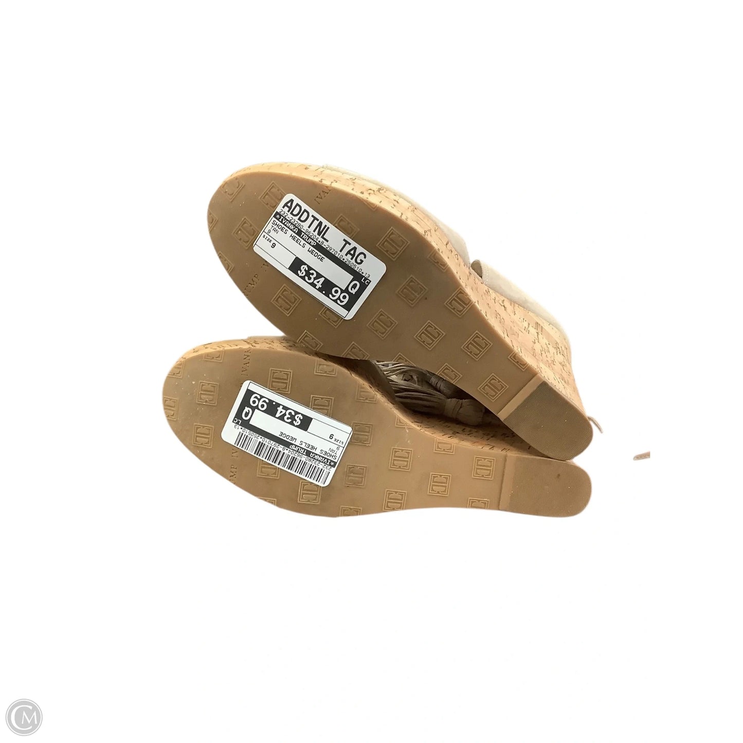 Shoes Heels Wedge By Ivanka Trump In Tan, Size: 9