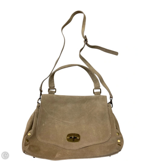 Handbag Leather By Cmc, Size: Medium