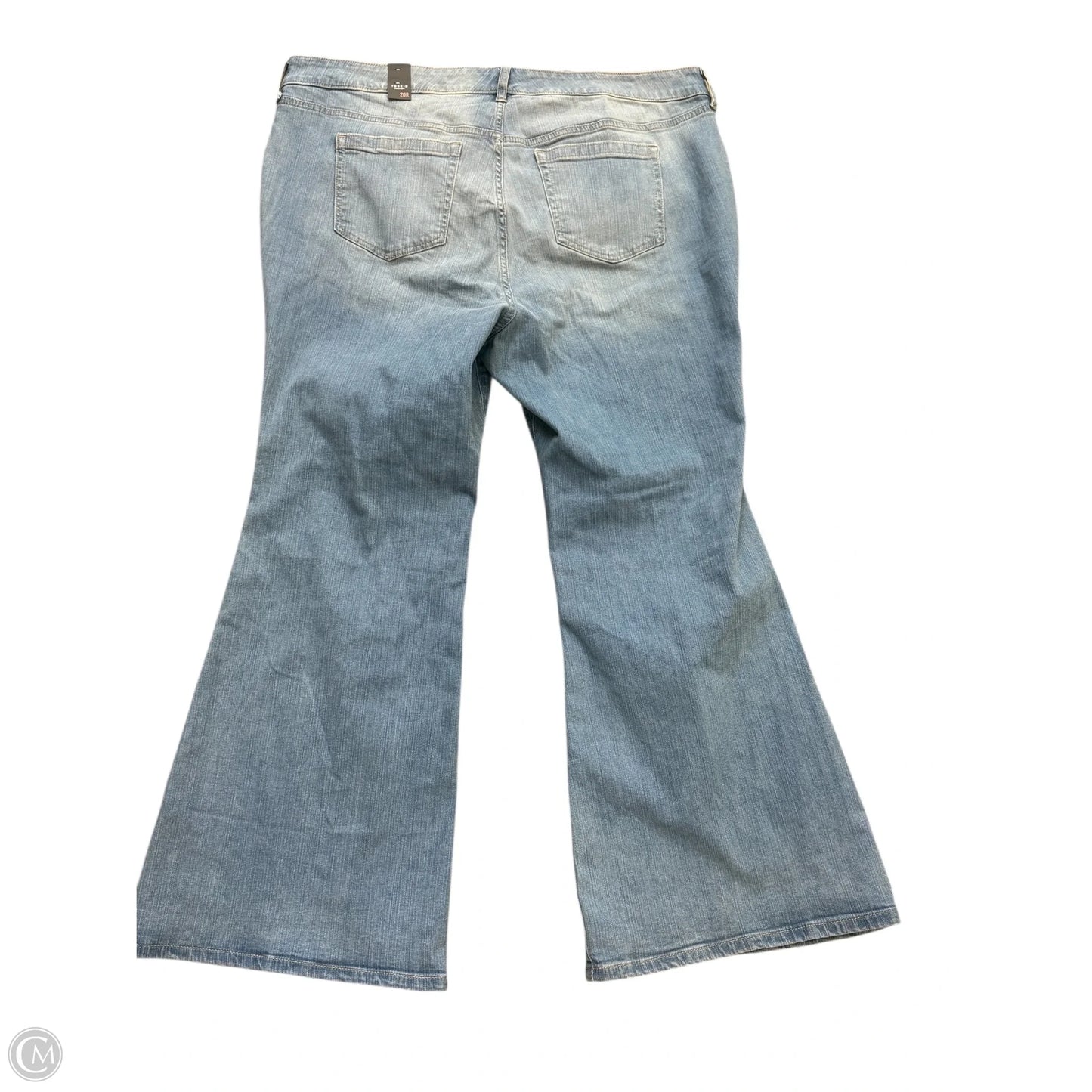 Jeans Flared By Torrid In Blue Denim, Size: 20