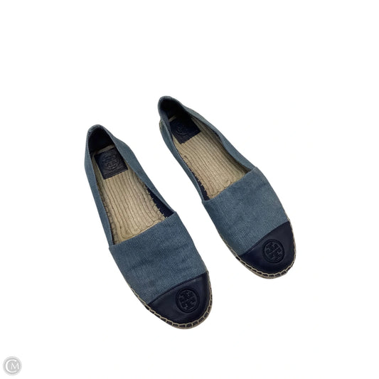 Shoes Designer By Tory Burch In Blue, Size: 10