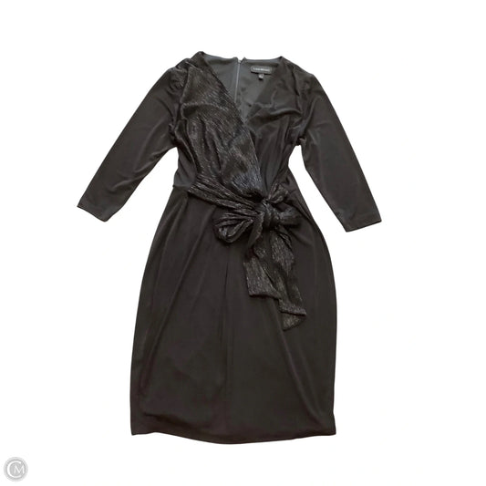 Dress Party Midi By Lane Bryant In Black, Size: 14