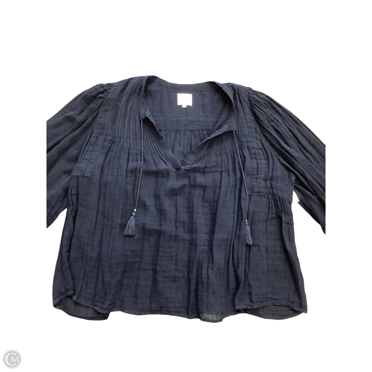 Top Long Sleeve By Sunday In Navy, Size: L