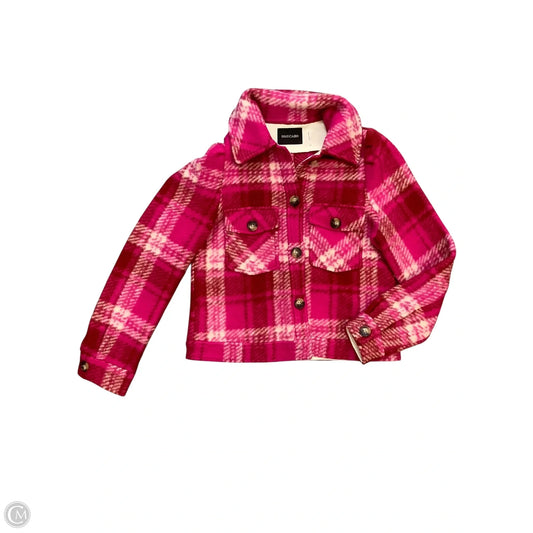 Jacket Shirt By Cma In Pink, Size: Xs