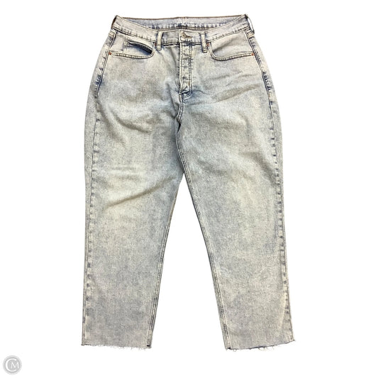 Jeans Straight By Old Navy In Blue Denim, Size: 14