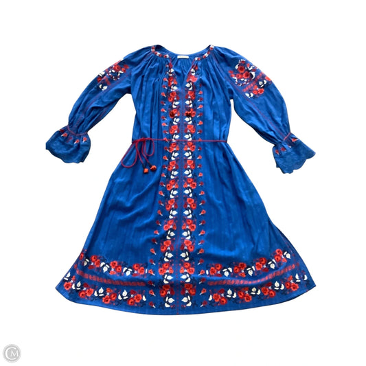 Dress Party Long By Ulla Johnson In Blue, Size: 6