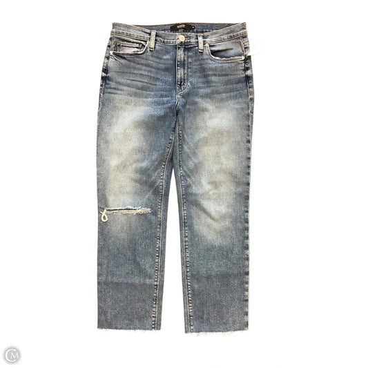 Jeans Straight By Hudson In Blue Denim, Size: 10(30)