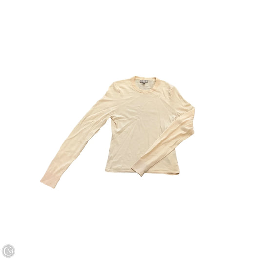 Top Long Sleeve By J. Crew In Cream, Size: M