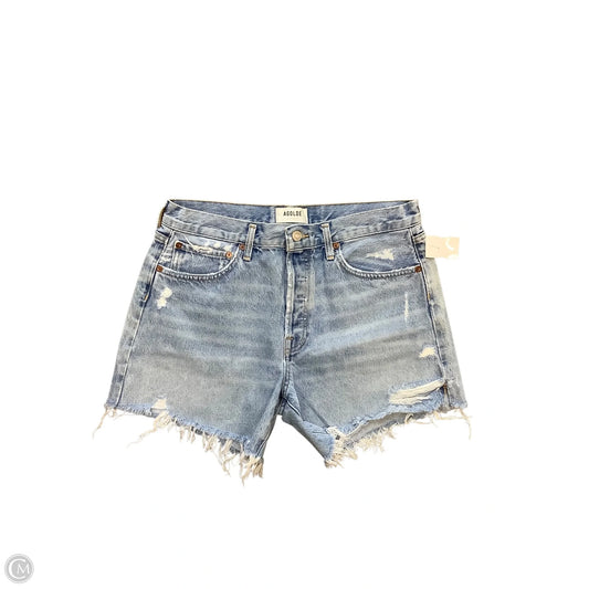 Shorts By Agolde In Blue Denim, Size: 10(29)