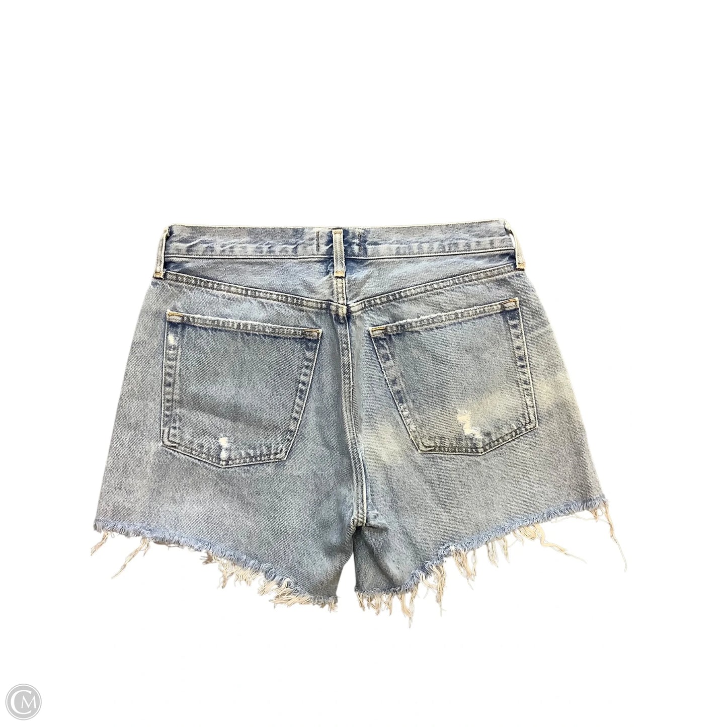 Shorts By Agolde In Blue Denim, Size: 10(29)