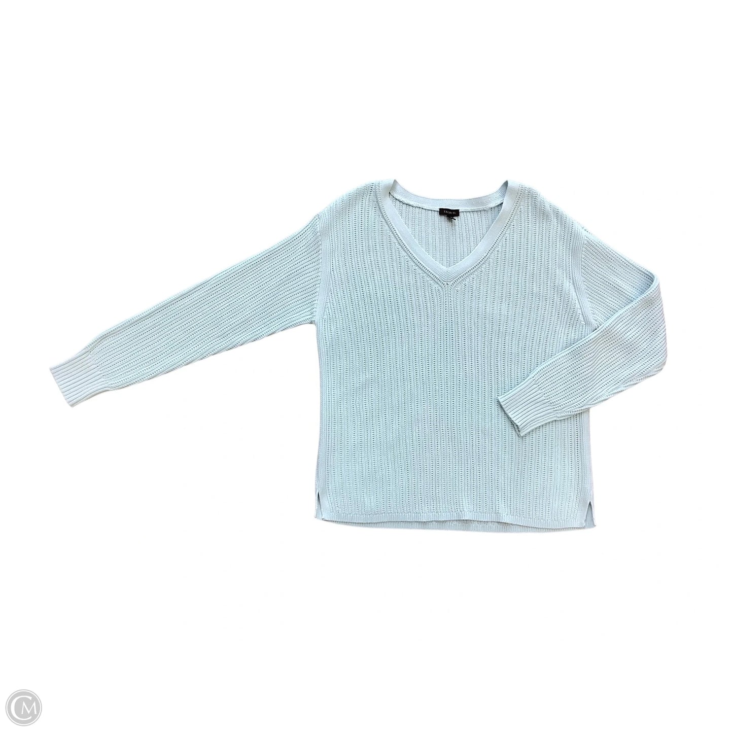 Sweater By Talbots In Blue, Size: L