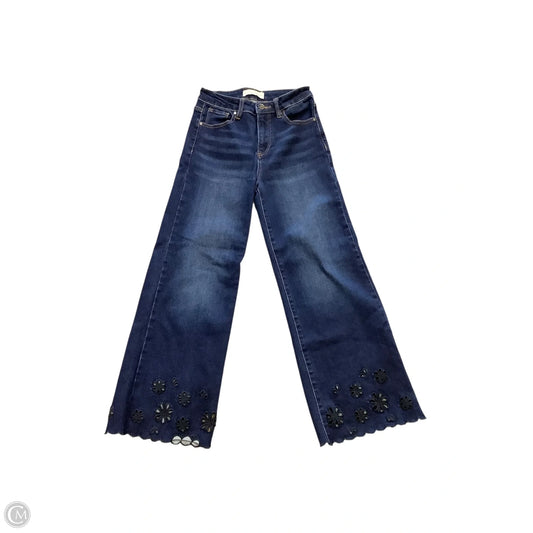 Jeans Flared By Risen In Blue Denim, Size: 3 (26)