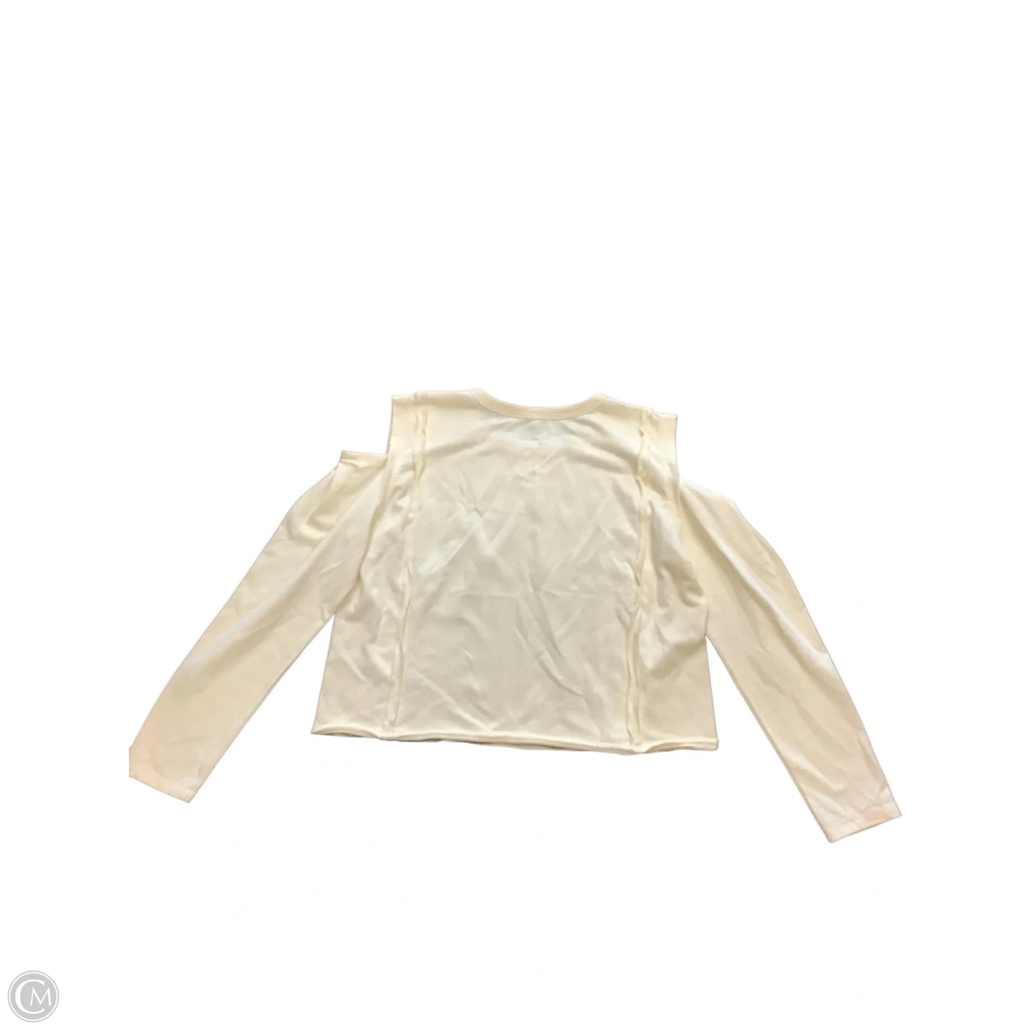 Sweatshirt Crewneck By Oli & Hali In Cream, Size: L
