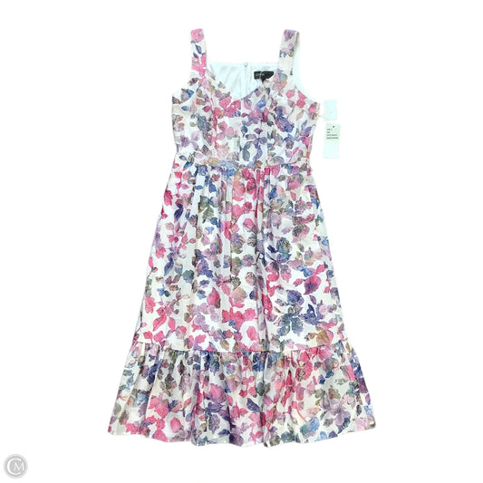 Dress Casual Maxi By Donna Ricco In Multi-colored, Size: 6-missing belt