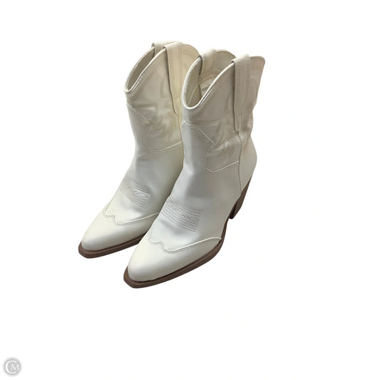 Boots Western By Cmc In White, Size: 10