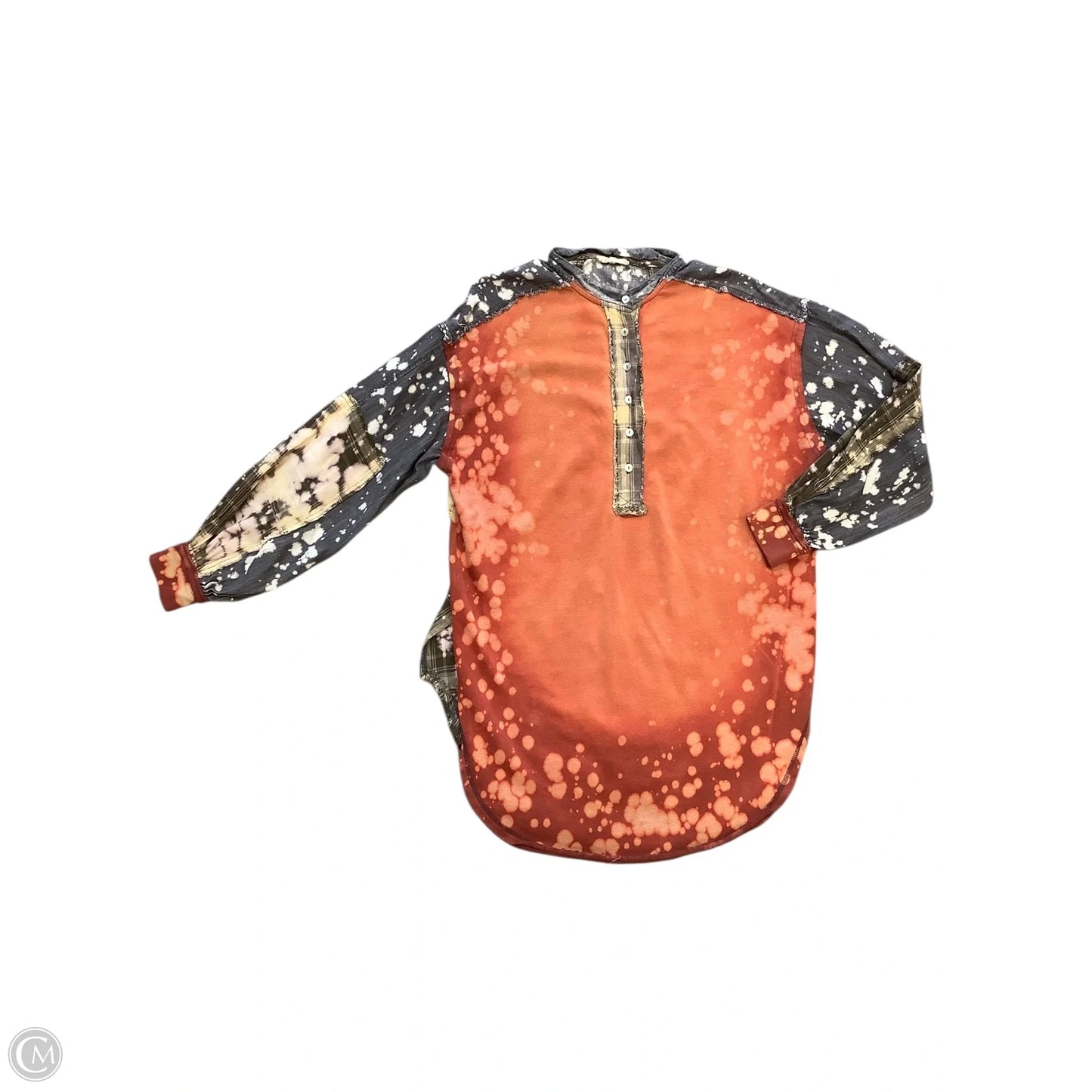 Tunic Long Sleeve By Oli & Hali In Orange, Size: M