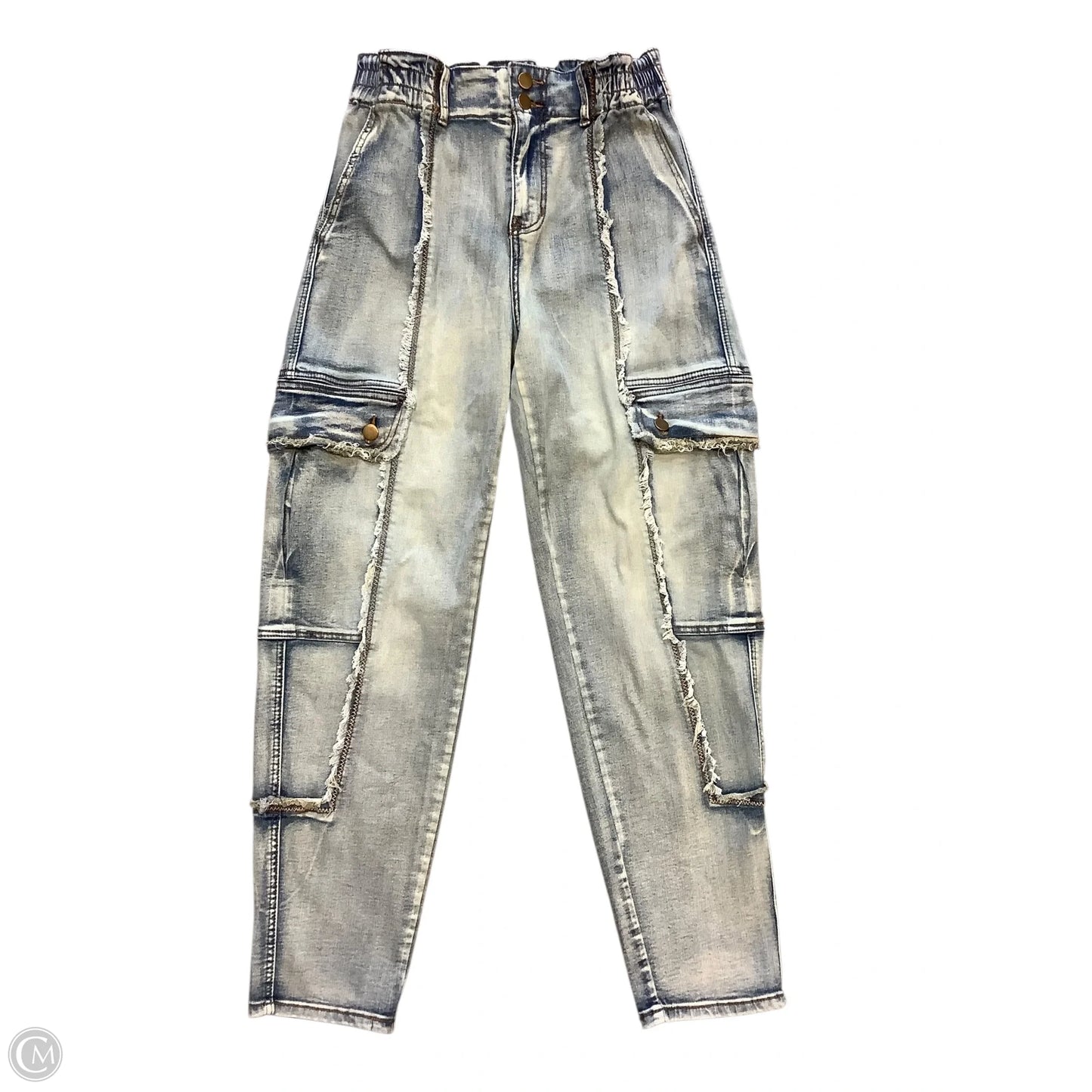 Jeans Straight By Oli & Hali In Blue Denim, Size: S