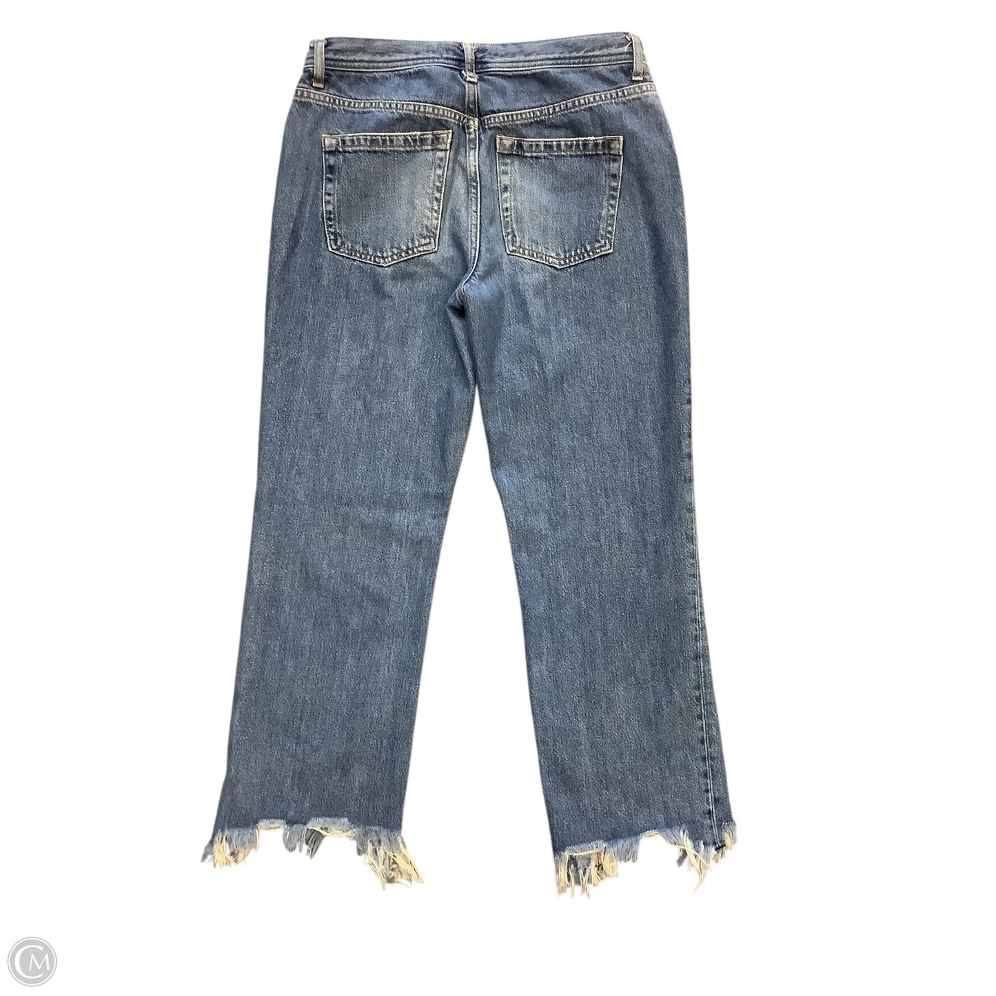 Jeans Straight By We The Free In Blue Denim, Size: 6(28)