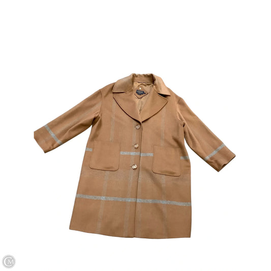 Coat Wool By Pendleton In Brown, Size: 18