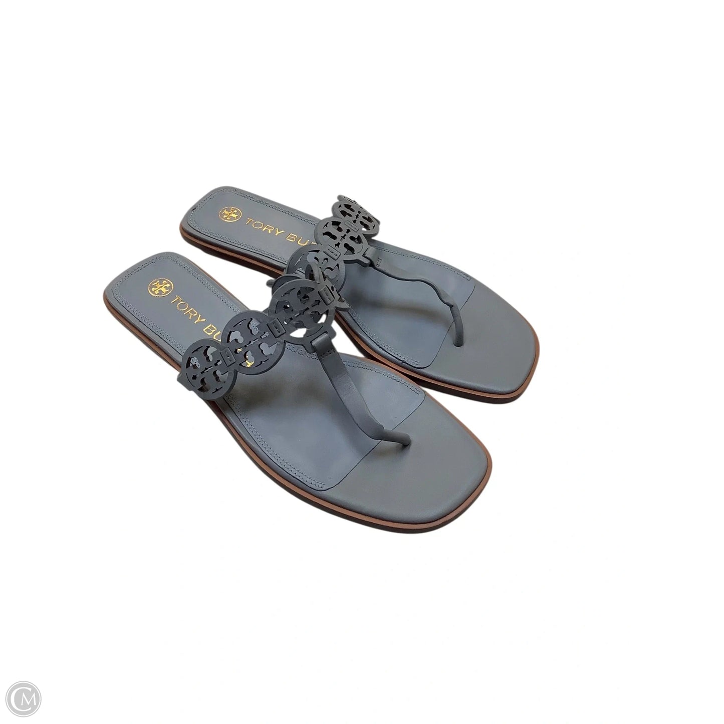 Sandals Designer By Tory Burch In Blue, Size: 10