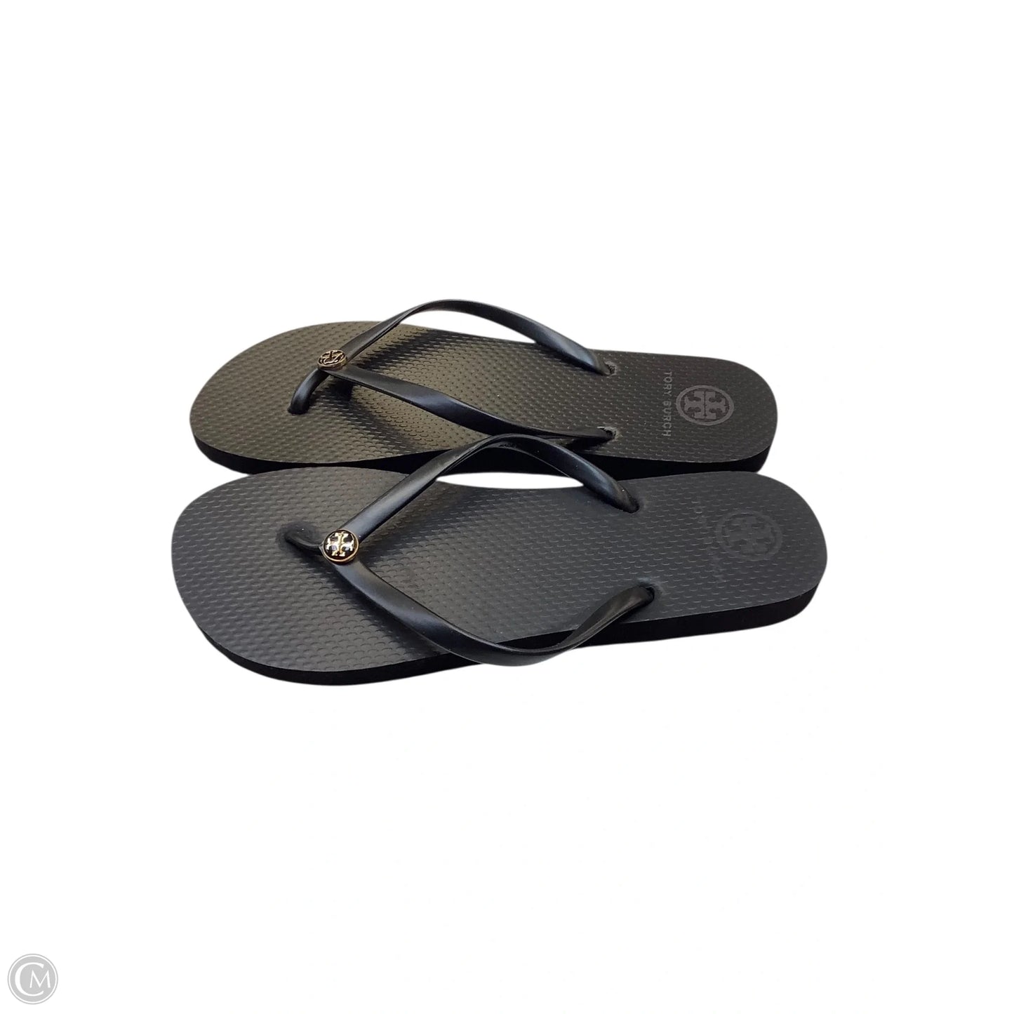 Sandals Designer By Tory Burch In Black, Size: 10