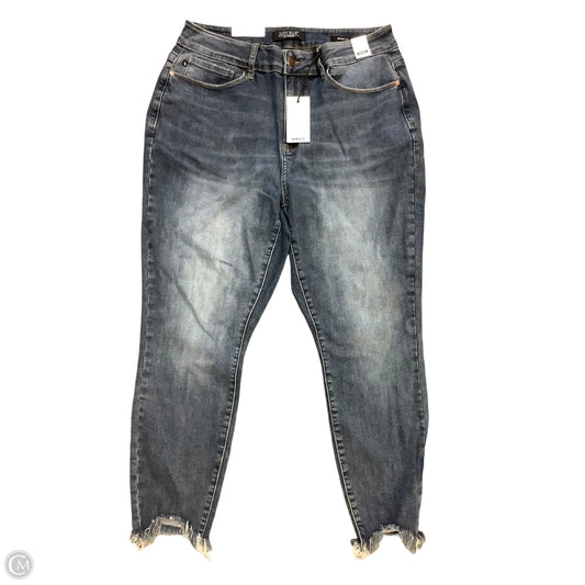 Jeans Skinny By Judy Blue In Blue Denim, Size: 18W
