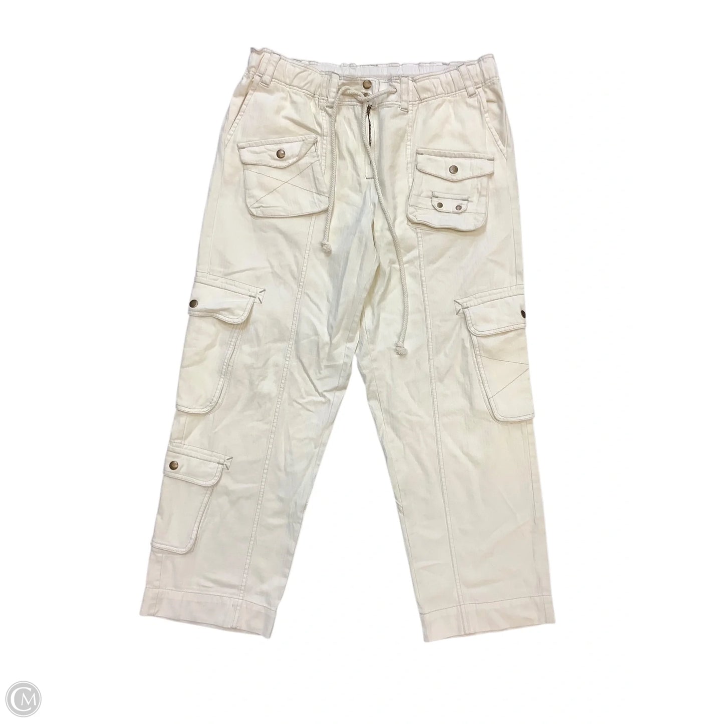 Pants Cargo & Utility By Free People In Cream, Size: L