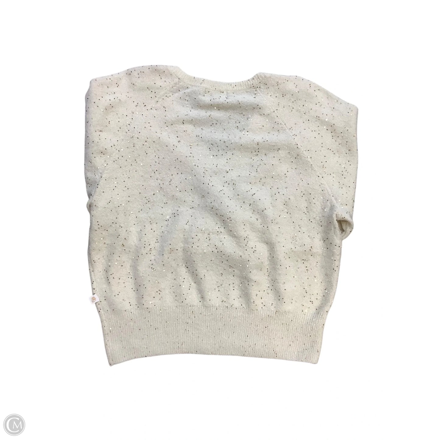 Sweater Designer By Karl Lagerfeld In Cream, Size: M
